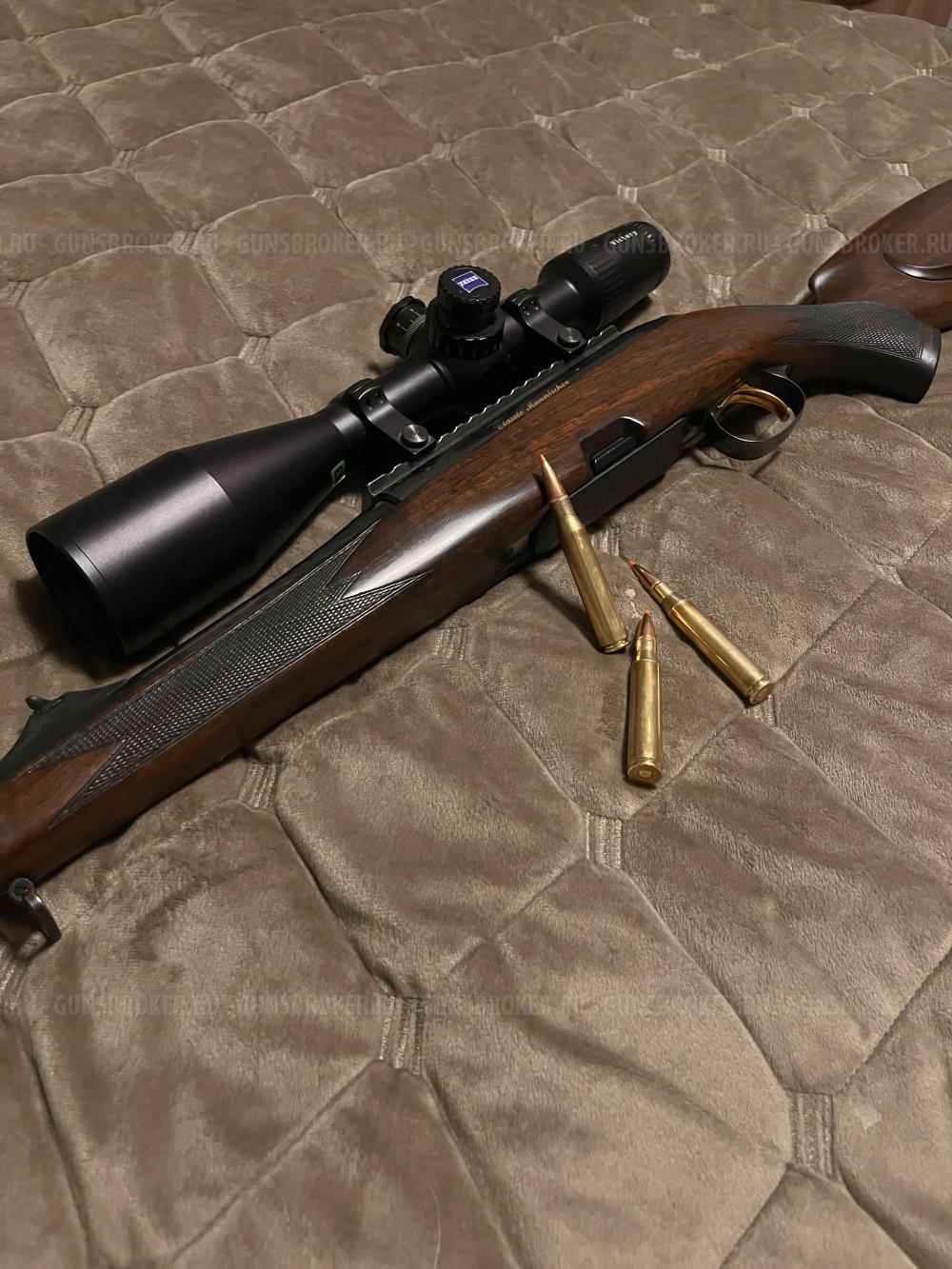 Classic Mannlicher engraving Gold с оптикой Zeiss Victory Diavari 6-24x56.