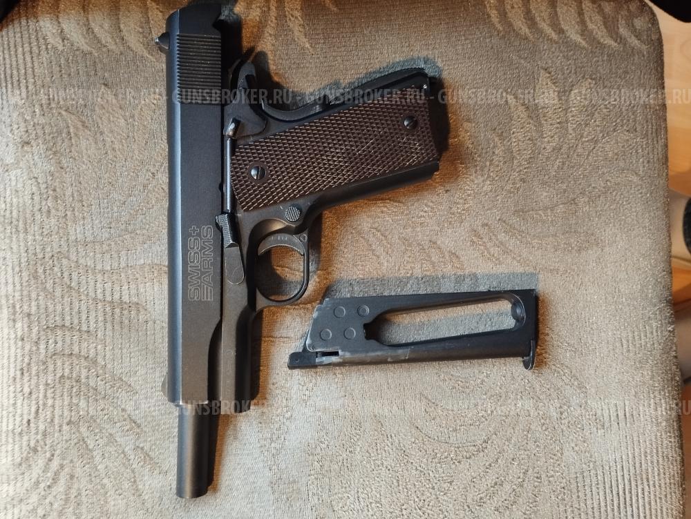 Colt 1911 Gletcher и Swiss arms