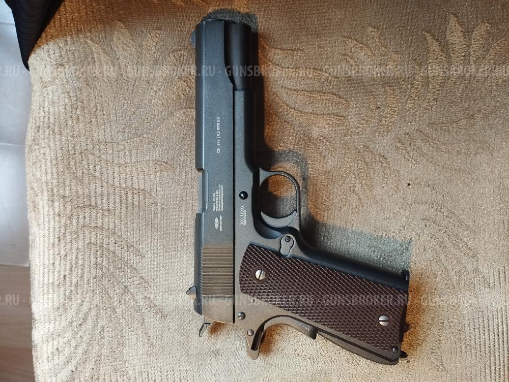 Colt 1911 Gletcher и Swiss arms