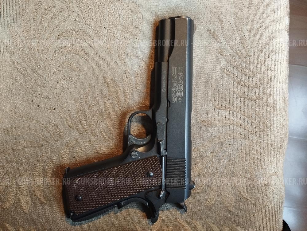 Colt 1911 Gletcher и Swiss arms