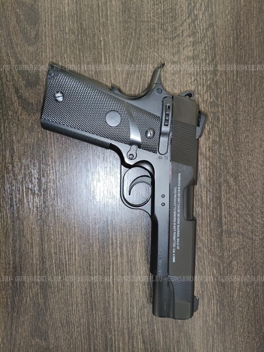 Colt 1911 пневматика BlowBack