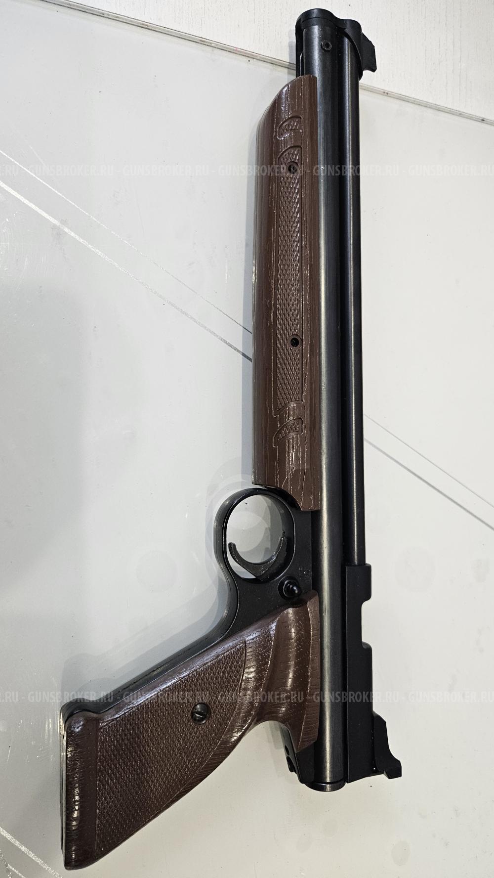 Пневматический пистолет Crosman 1377 American Classic Brown .177 Cal (4,5mm)