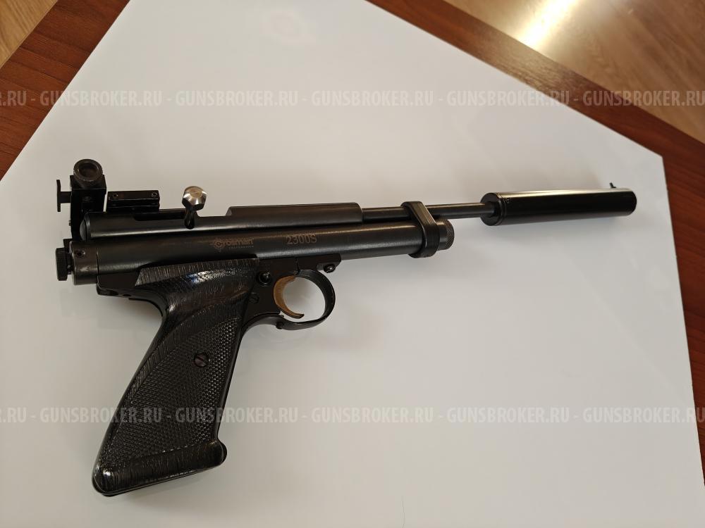 Crosman 2300S 4,5 мм. Версия "S" стендовый. Ствол  "Lothar-Walther"  10" Оружейная сталь.