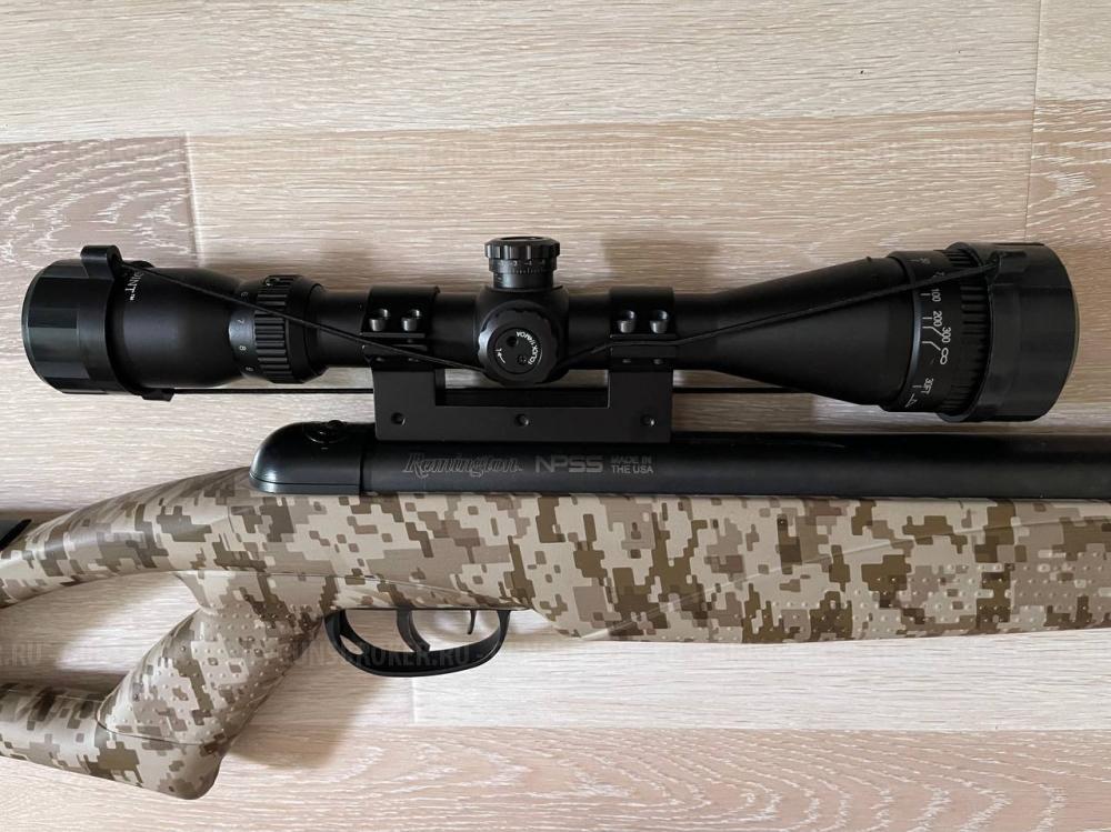 Пневматическая винтовка с оптическим прицелом Crosman Remington NPSS