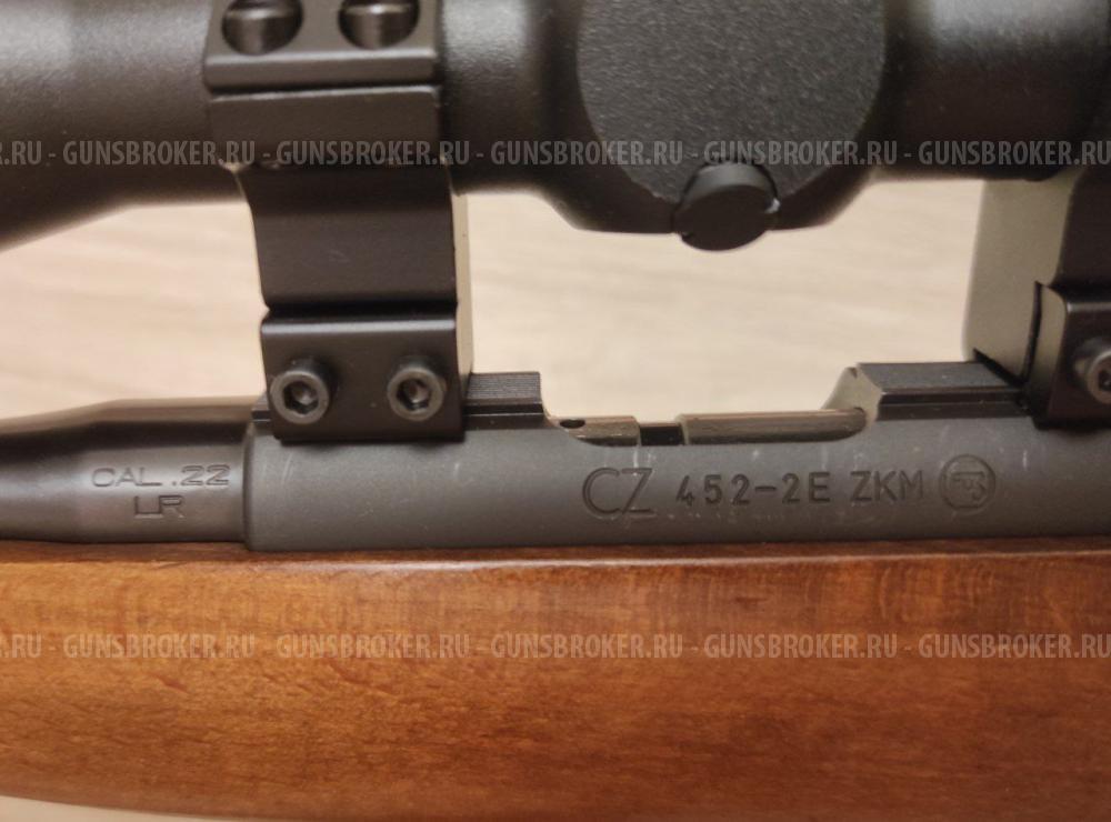 CZ 452-2E ZKM .22LR
