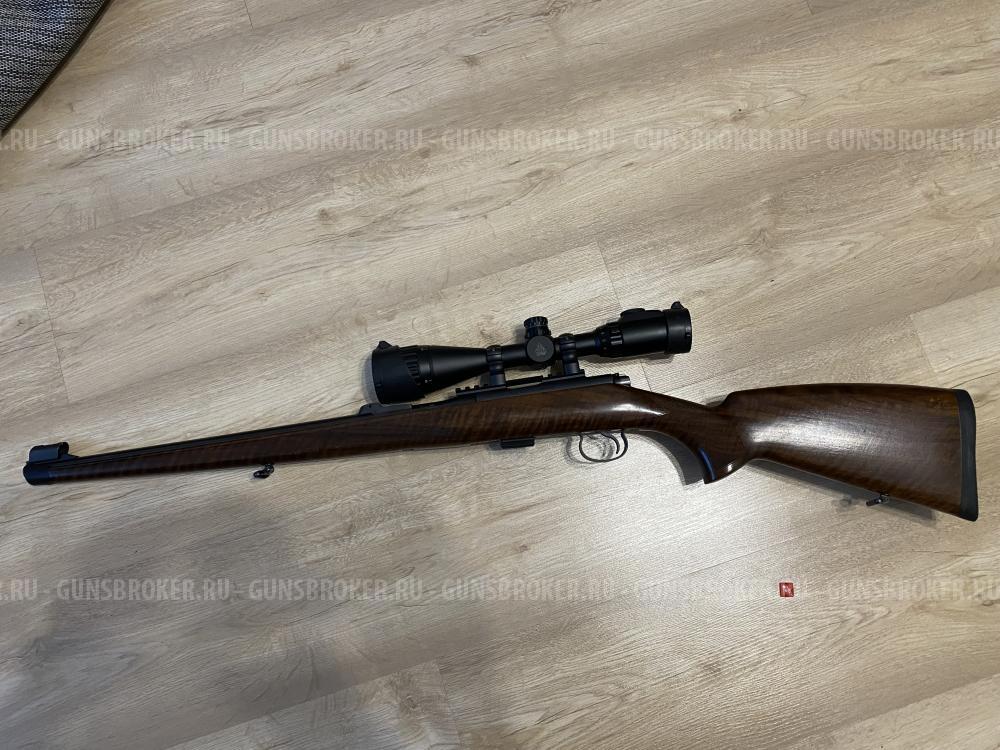 CZ 452-2E ZKM FS (Full Stock/Фулл Сток) мелкашка .22LR +прицел 3-9х40 Липерс с подсветкой