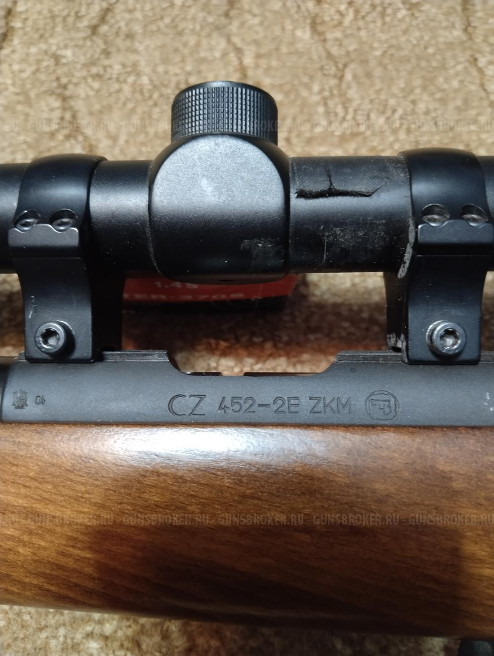Cz 452-2e zkm 22 lr
