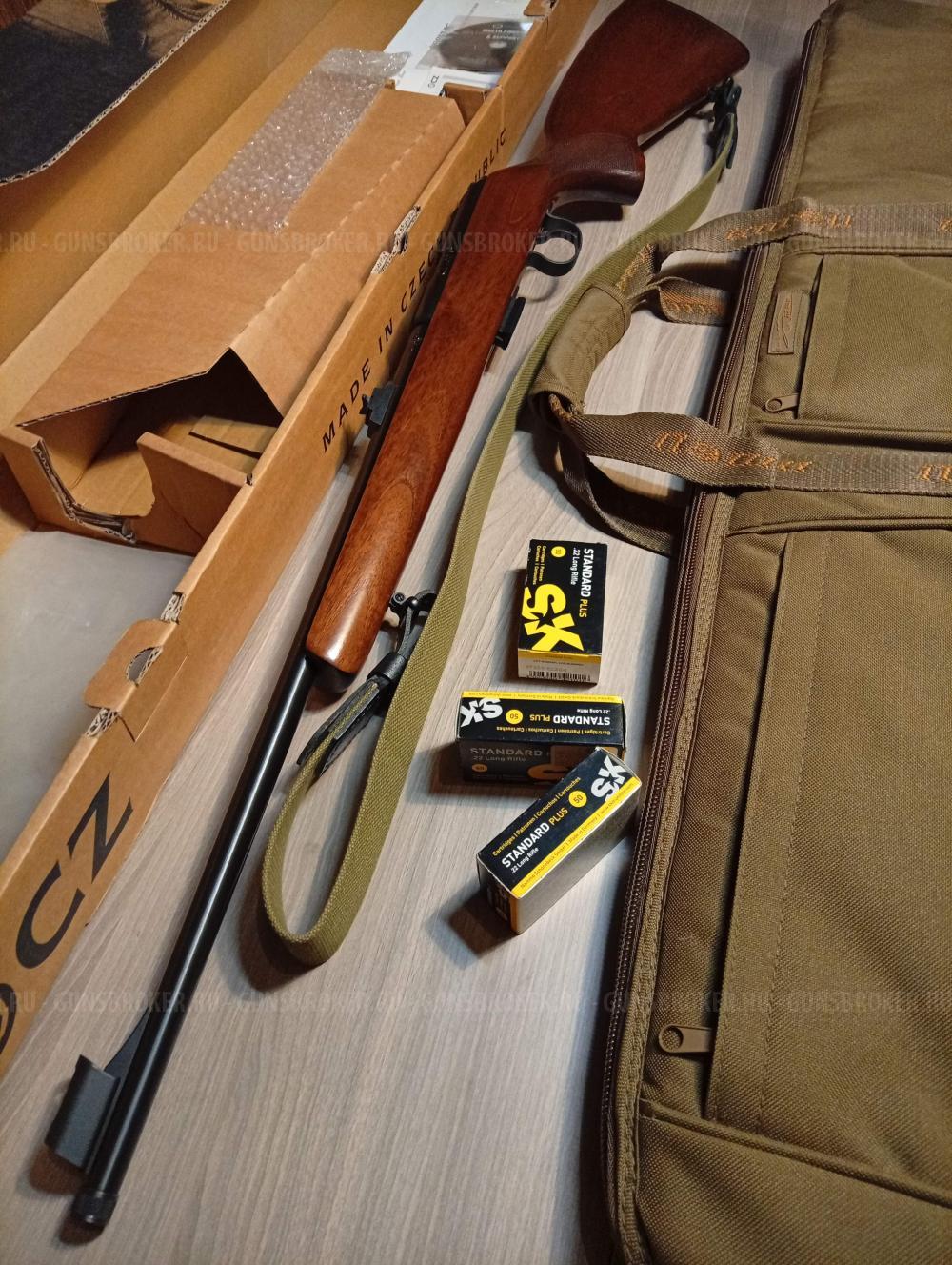 CZ 455 LUX 22 LR Muzzle Thread