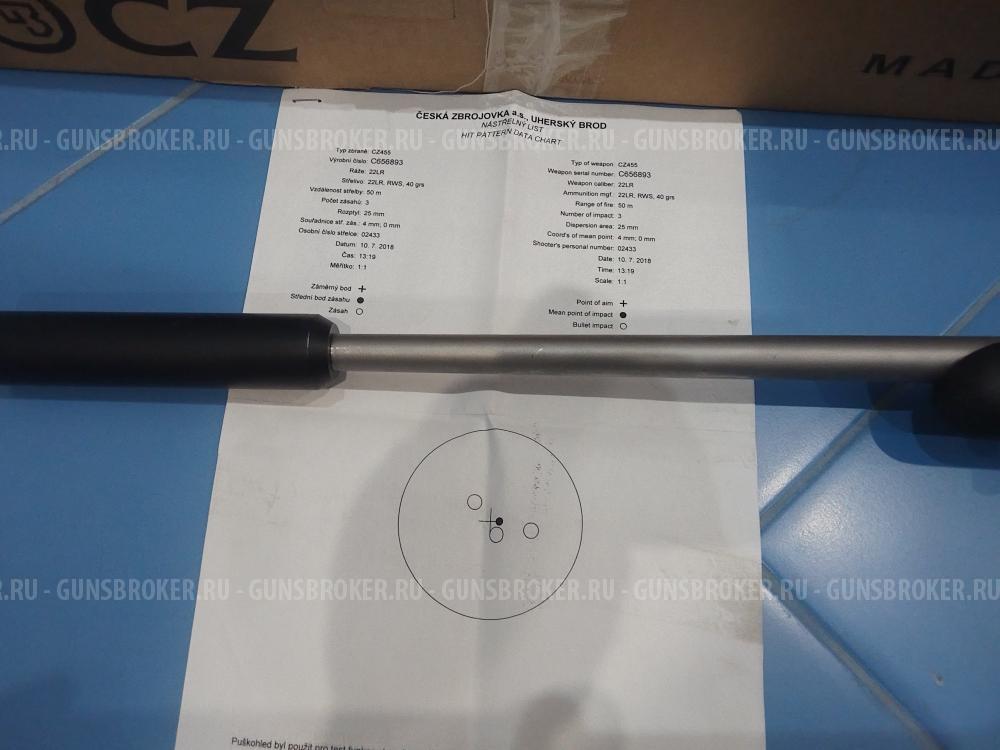CZ 455 Stainless 22 LR