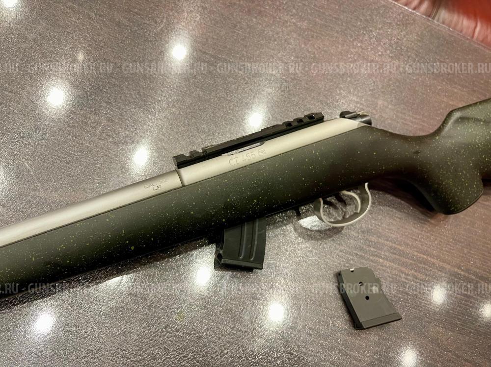 CZ 455 Stainless 22LR PH 1/2x20 UNF