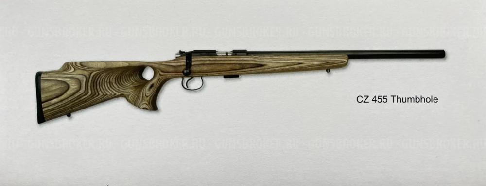  cz 455 Thumbhole 22 lr