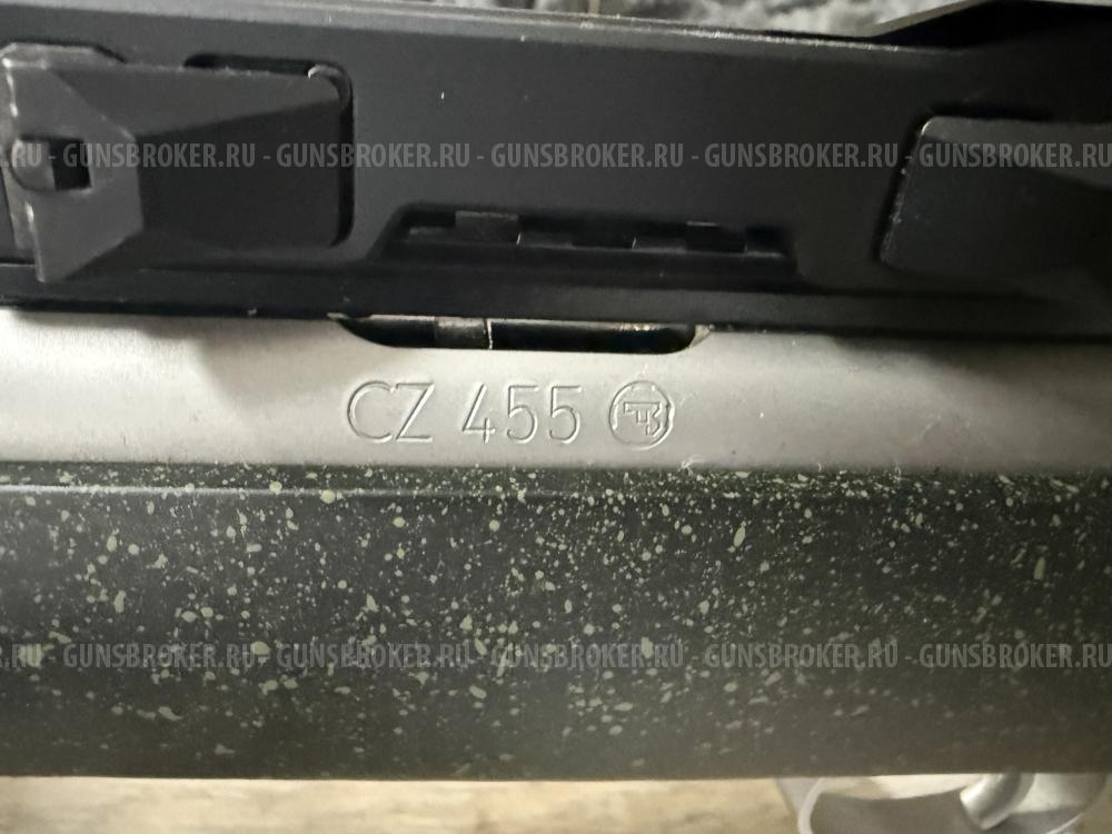 CZ 455 в нержавейке c тепловизором iray geni 35R