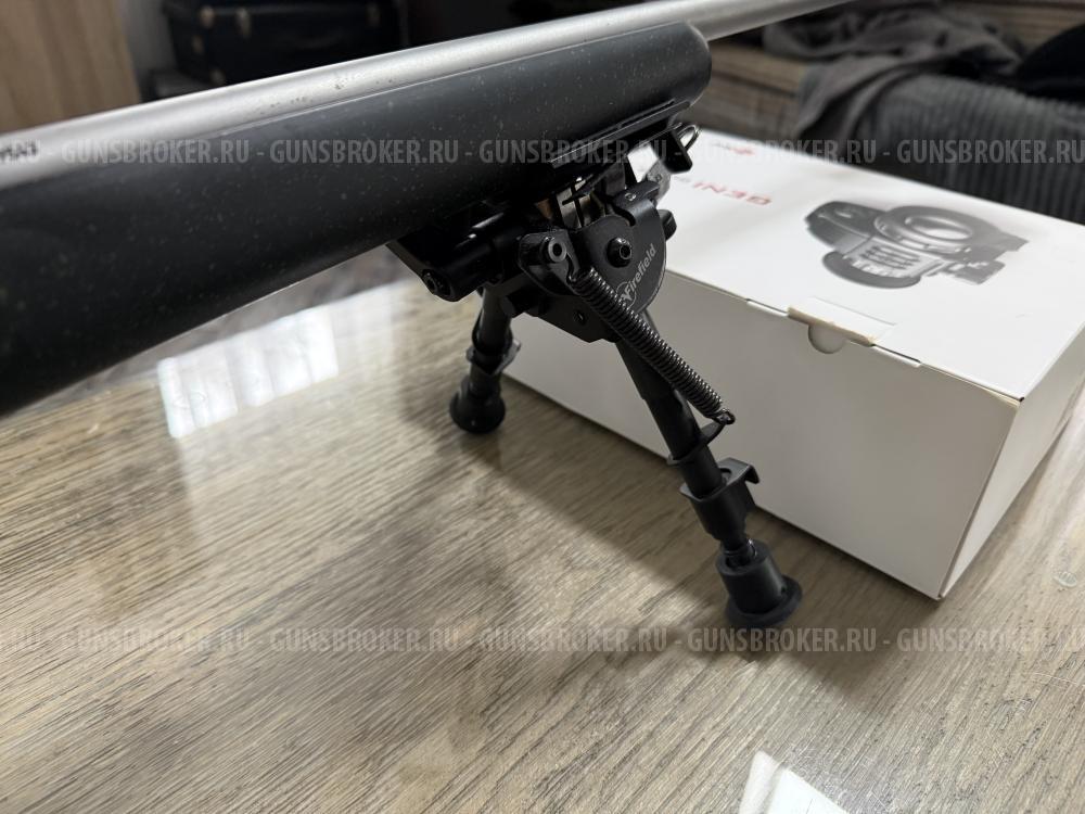 CZ 455 в нержавейке c тепловизором iray geni 35R