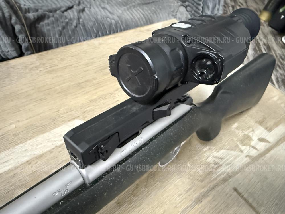 CZ 455 в нержавейке c тепловизором iray geni 35R