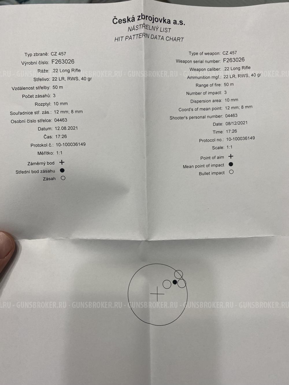 CZ 457 Black Raven, 22lr