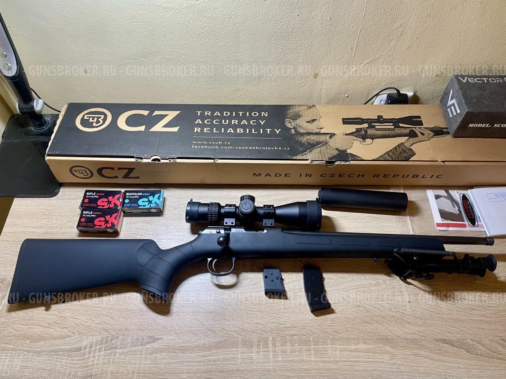 CZ 457 synthetic 16" 22lr.