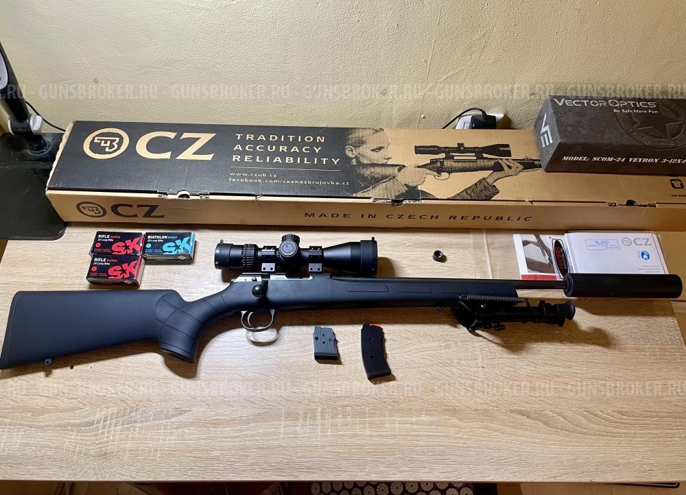 CZ 457 synthetic 16" 22lr.