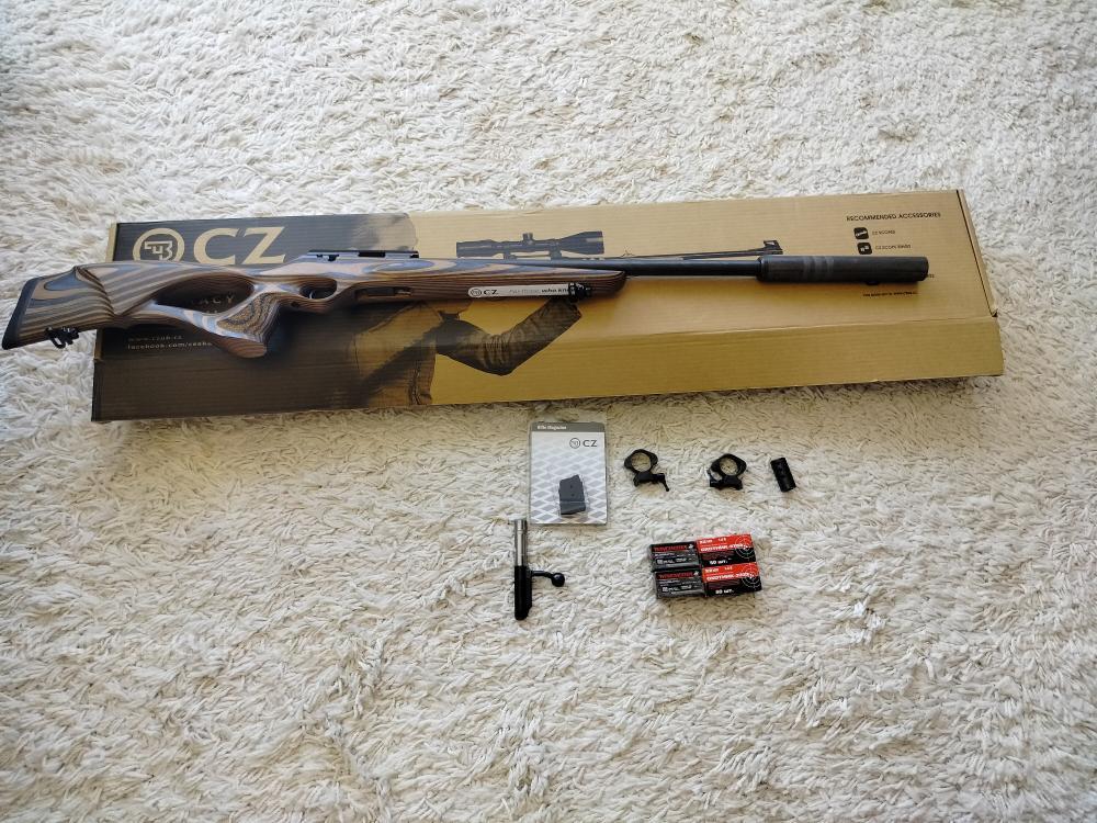 CZ 457 THUMBHOLE