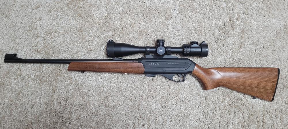 CZ-512 калибр .22LR новый в упаковке + крон+оптика