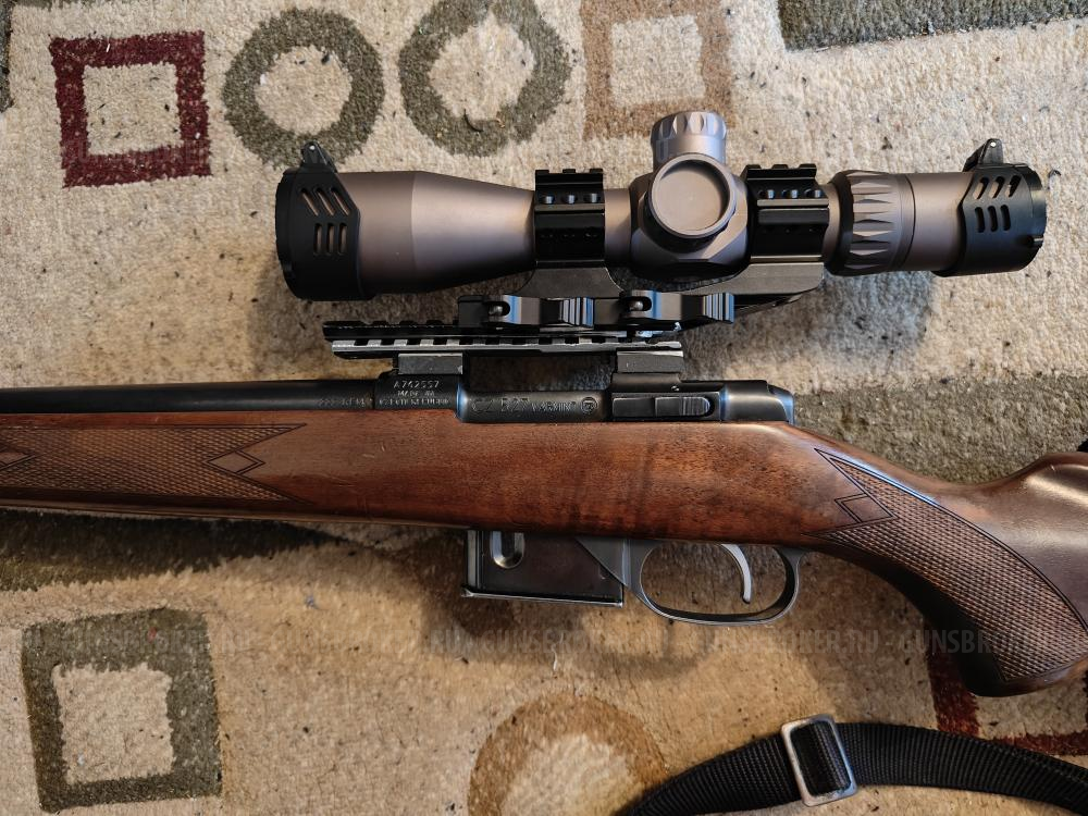 CZ 527 223rem VARMINT. УСМ со шнеллером.