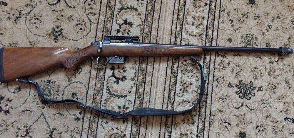CZ 527 223rem varmint. УСМ со шнеллером.