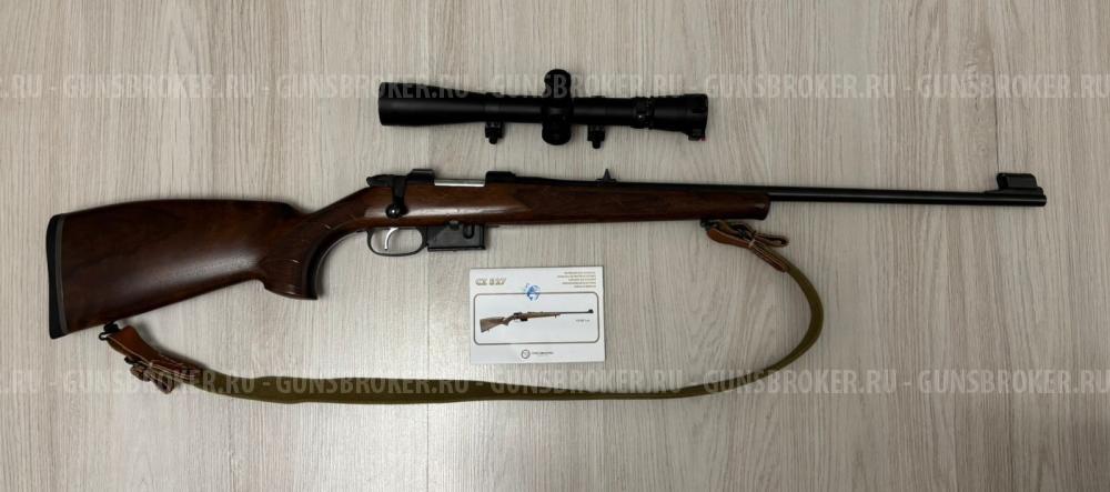 CZ-527 Lux 223 Rem + прицел Leopold