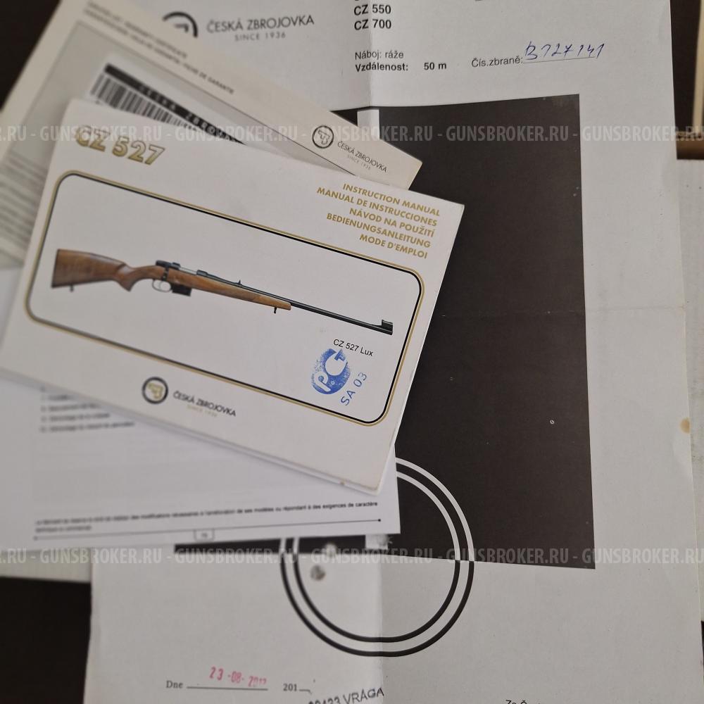 CZ 527 Lux 223rem.