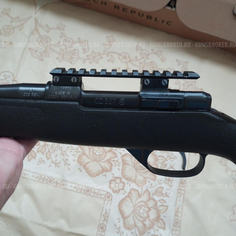 CZ 527 люкс 223 rem.