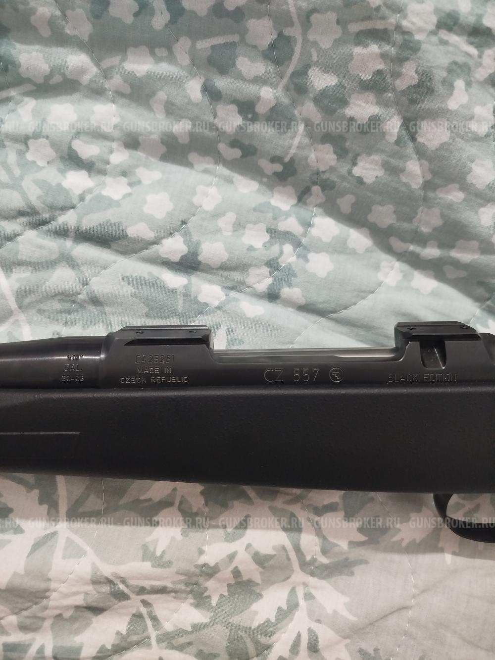 CZ 557 black edition 