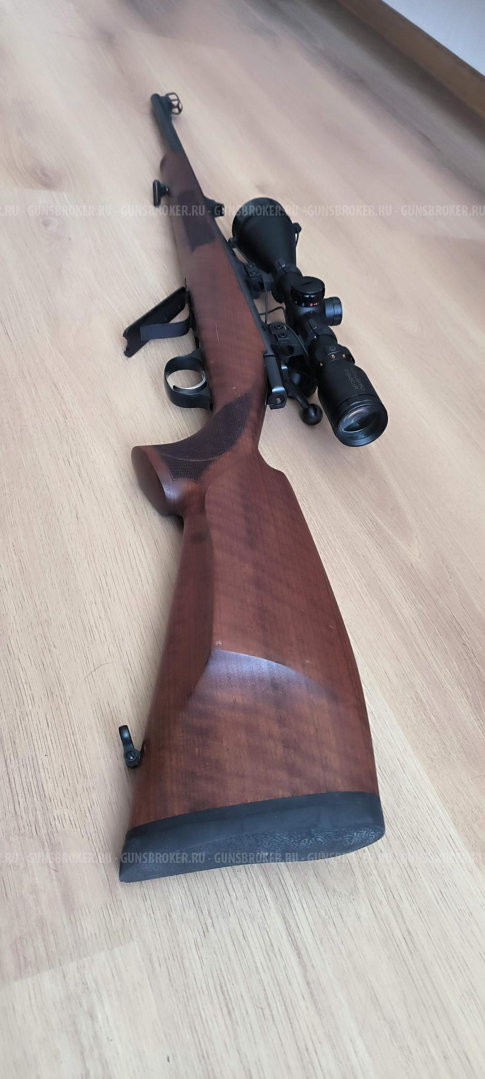 Cz 557 lux 308 win с оптикой и оригинальным чехлом 