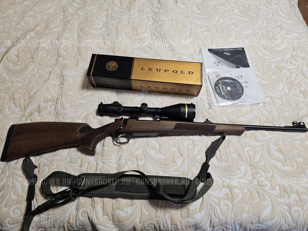 CZ 557 Lux 308 Win + Leupold 3.5-12 // 56 mm