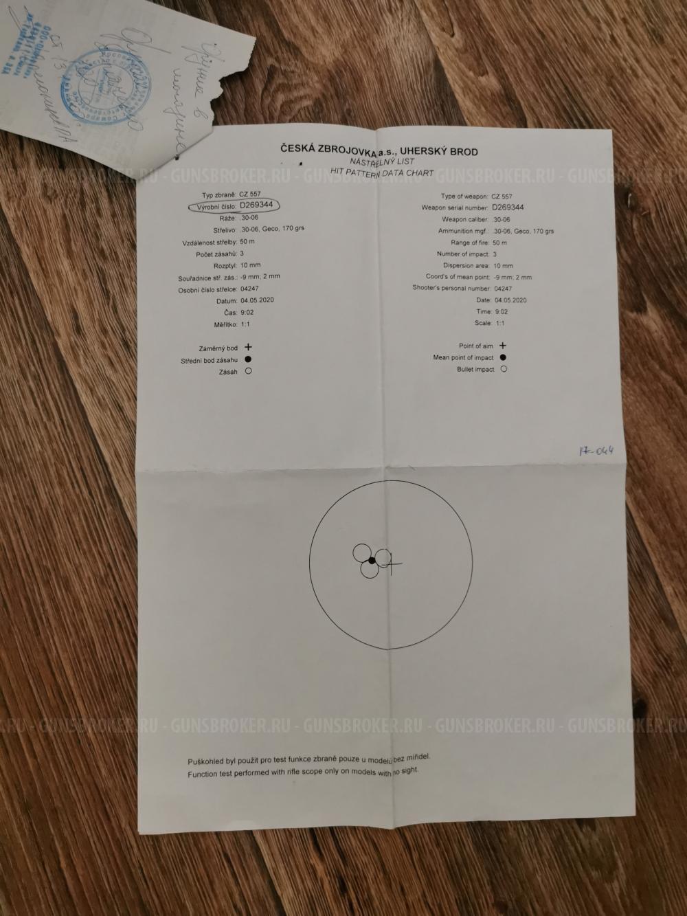 Cz 557 predator 30-06 
