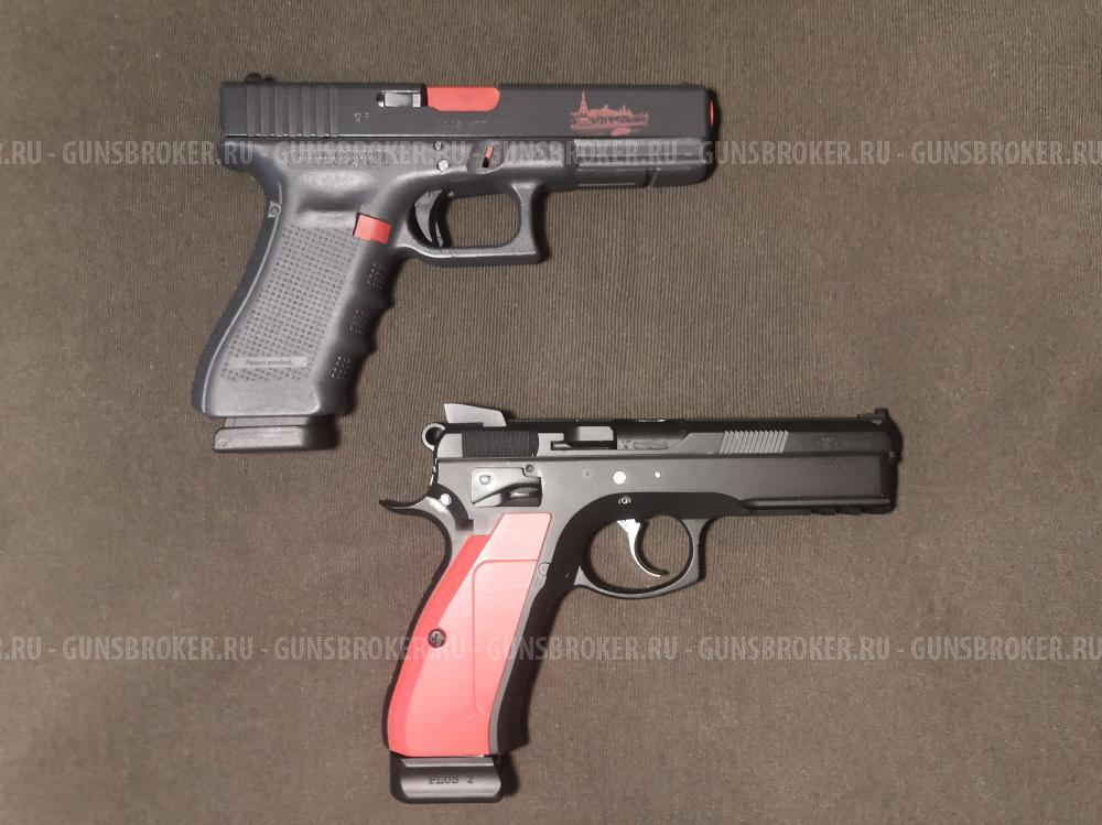 CZ 75 SP-01 Shadow 9x19 ММГ, оригинальный Чезет, паспорт, сертификат