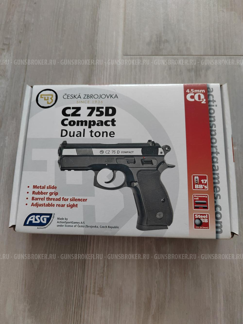 CZ 75D Compact Dual tone