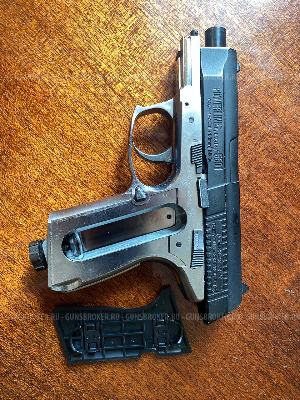 Daisy Powerline 5501 + доп. магазин, кобура, мишени, баллоны, пули, очки