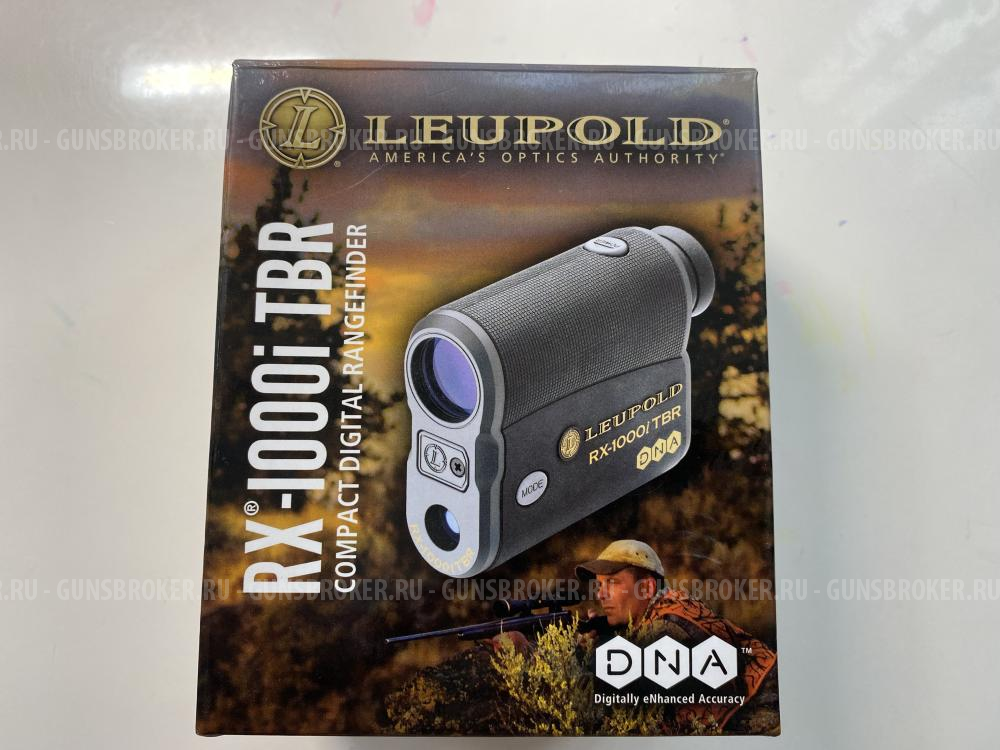 дальномер Leupold RX-1000i TBR с DNA компакт 6x22, до 915 м, чёрный/серый