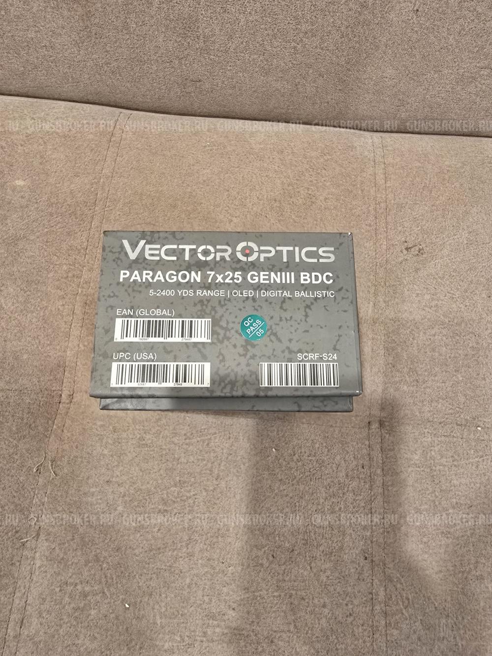 Дальномер Vector Optics Paragon 7x25 OLED GenIII BDC
