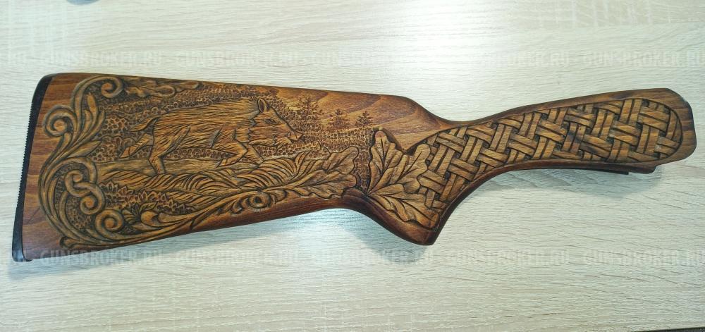 Дерево, приклад, цевье на Иж 27 