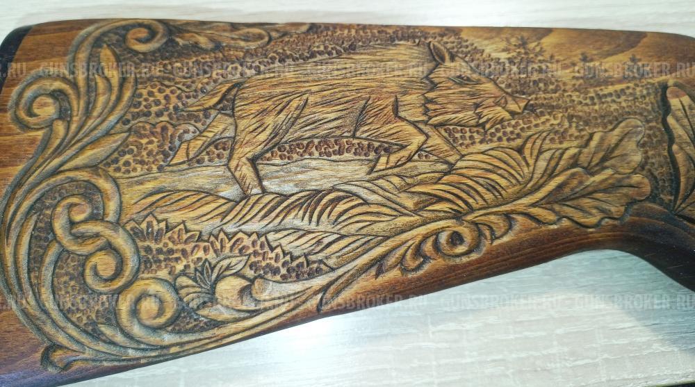 Дерево, приклад, цевье на Иж 27 