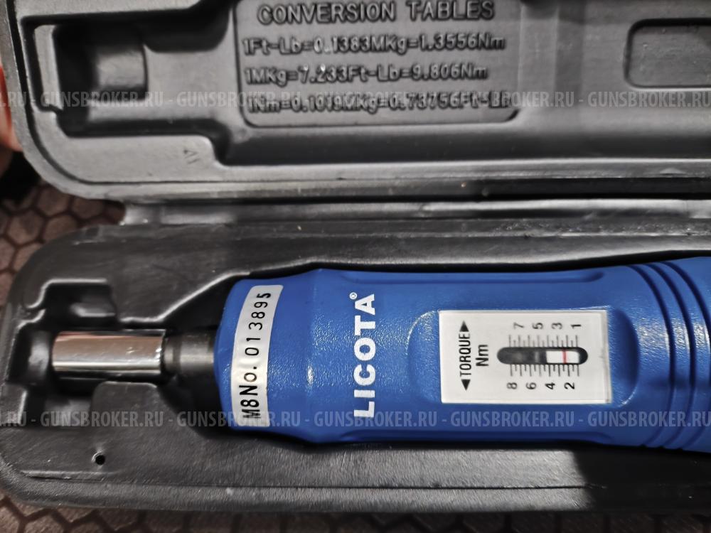 Динамометрическая механическая отвертка Licota