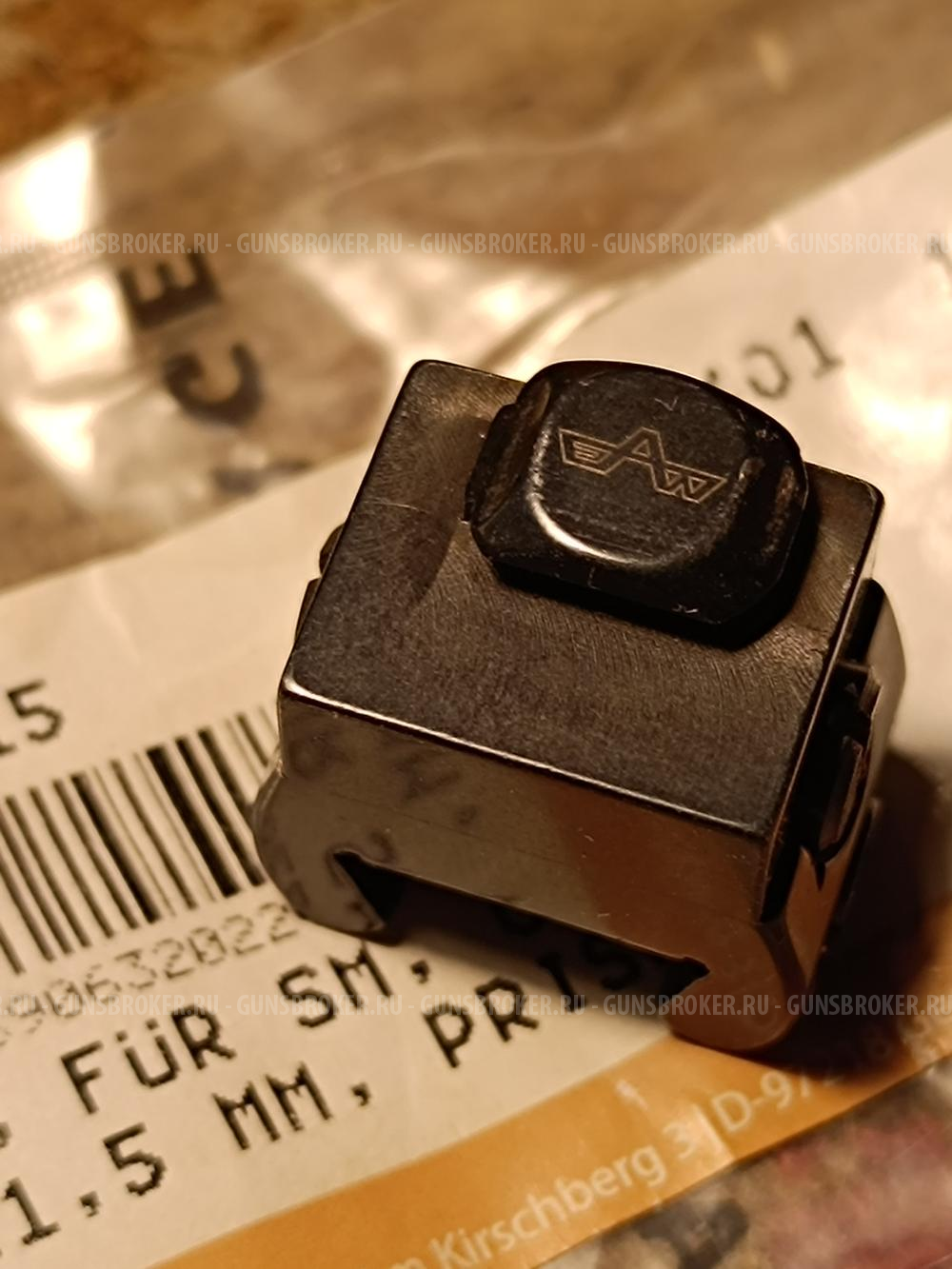 Для Sauer 202  Задний бык Apel EAW под европризму (BH=11.5мм) (арт.410/0115)