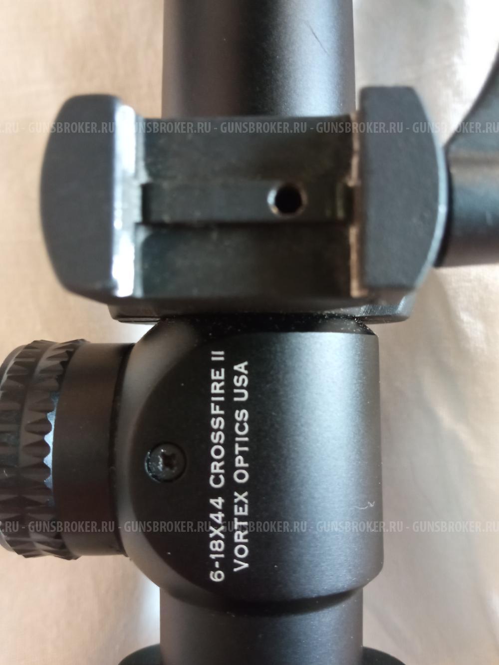 Дневной прицел VORTTEX 6-18х44 optics USA с быстросъемными кольцами на вивер
