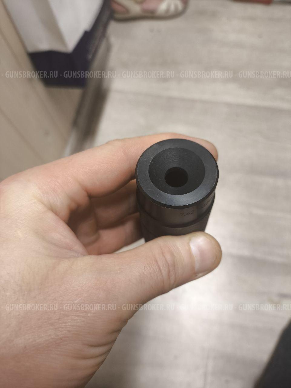 Дожигатель двухкамерный 7.62 на АК.