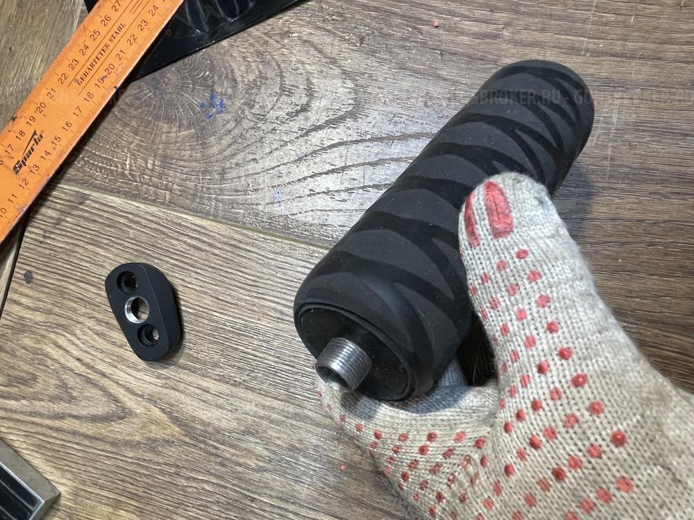 НА ЛЕШИЙ 2  Быстросьемный  доп. модератор (глушитель, банка, ДТК) 