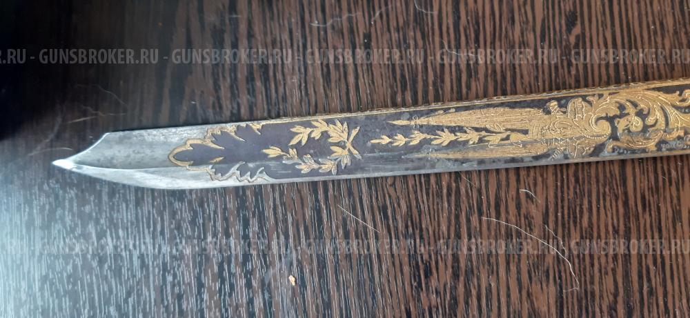 Дореволюционный антикварный клинок