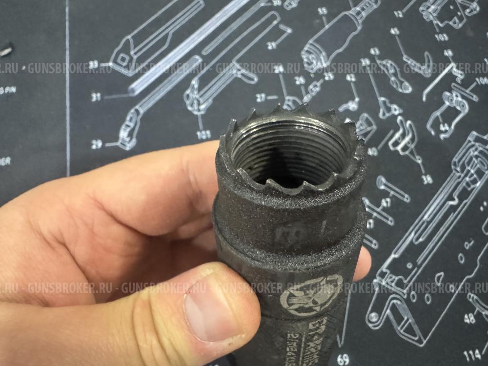 ДТК 7.62 , 410 , САЙГА 9 дтк , АК, ПЕРЕХОДНИК САЙГА МК 033, насадка парадокс сайга 410