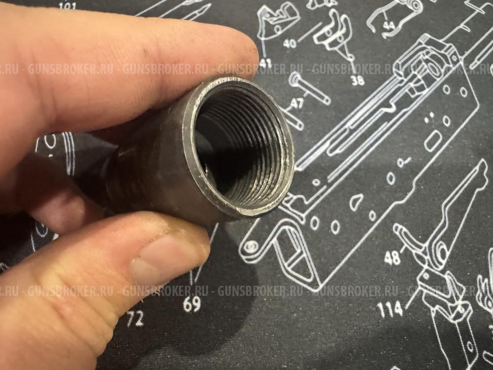 ДТК 7.62 , 410 , САЙГА 9 дтк , АК, ПЕРЕХОДНИК САЙГА МК 033, насадка парадокс сайга 410
