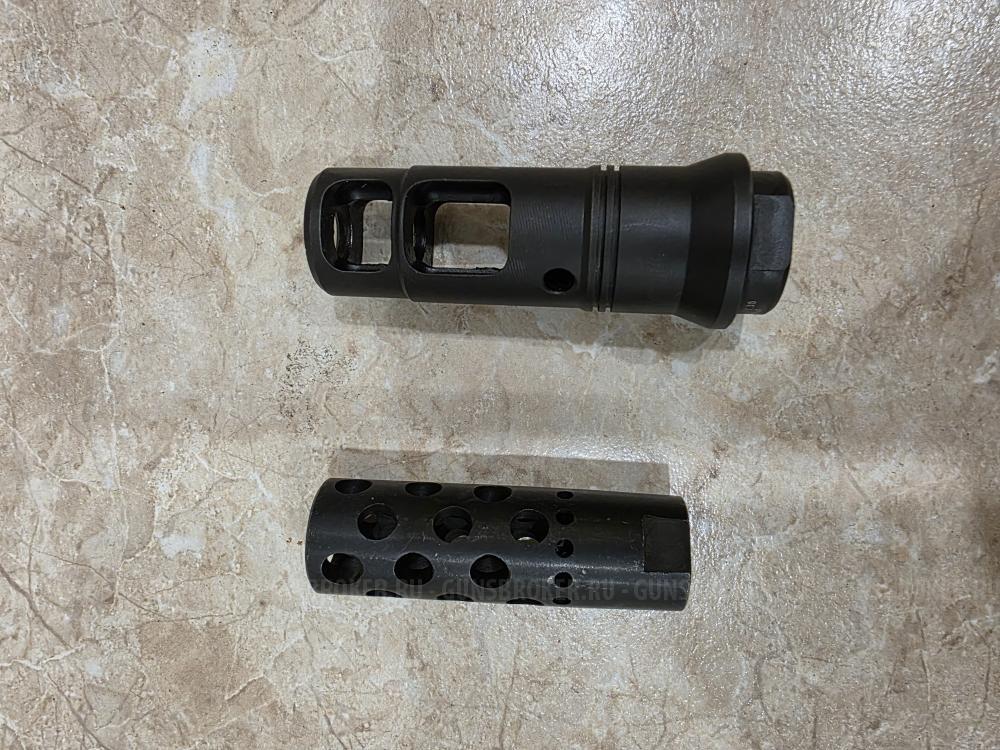 ДТК АК/АКМ резьба 14/1 L,. 15×1 Лось,Сайга.