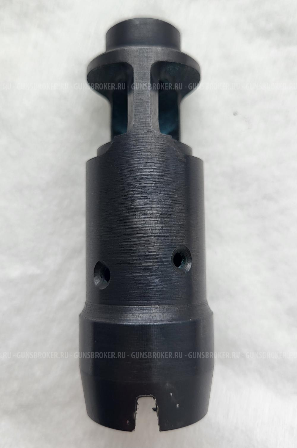 Дтк полумесяц для ак-74, фрезерованный, вороненый