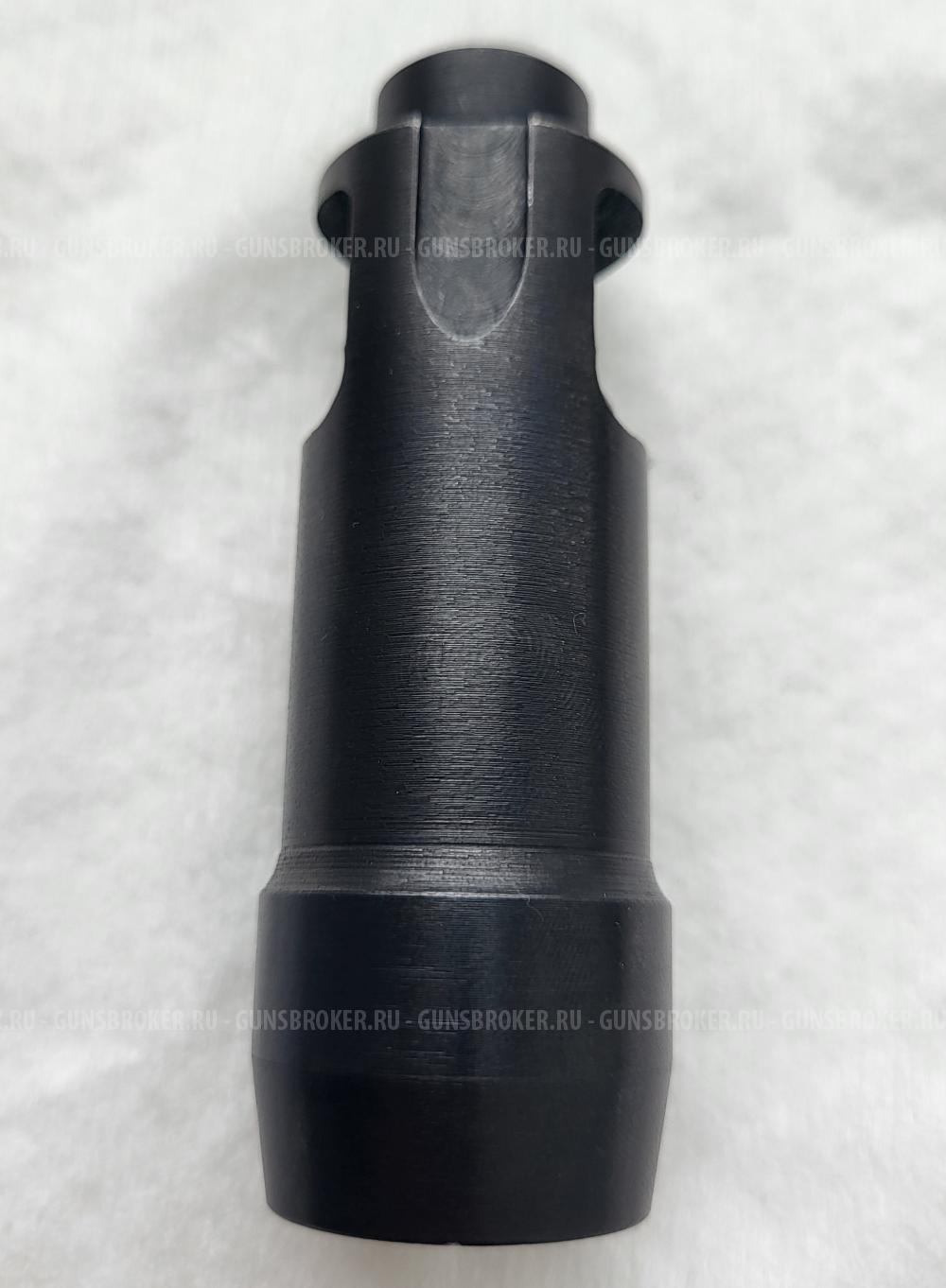 Дтк полумесяц для ак-74, фрезерованный, вороненый